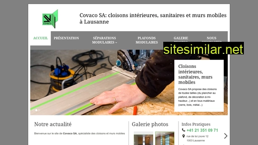 covaco-sa-cloison.ch alternative sites