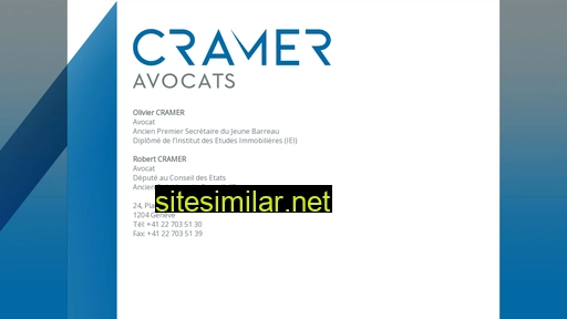 cramer-avocats.ch alternative sites