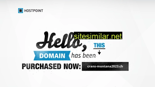 crans-montana2023.ch alternative sites
