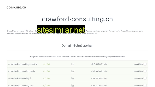 crawford-consulting.ch alternative sites