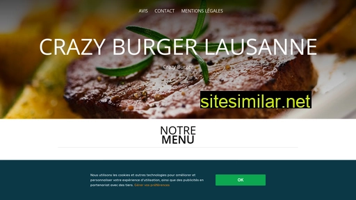 crazyburger-lausanne.ch alternative sites