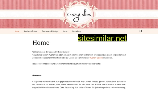 crazycakes.ch alternative sites