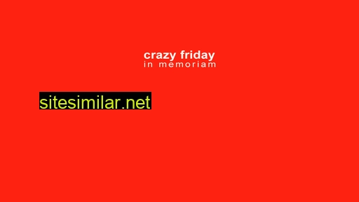 crazyfriday.ch alternative sites