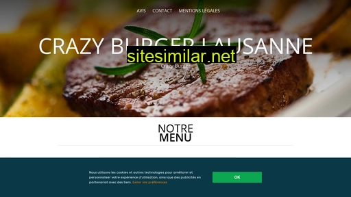 crazy-burger-lausanne.ch alternative sites