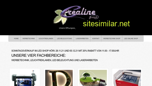 crealinegmbh.ch alternative sites