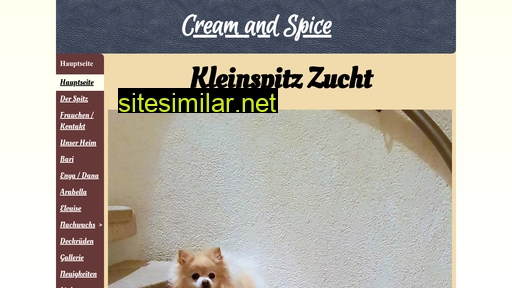 cream-and-spice.ch alternative sites