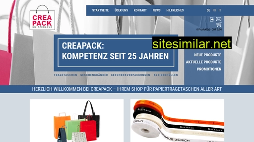 creapack.ch alternative sites