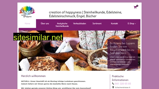 creation-of-happyness.ch alternative sites
