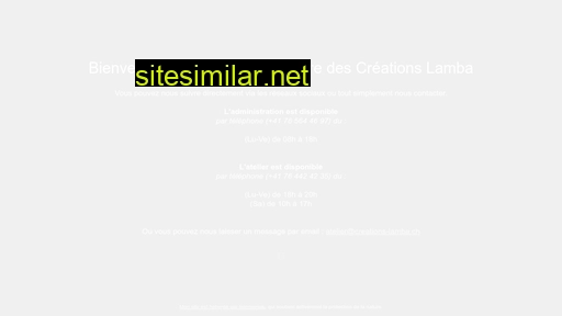 creations-lamba.ch alternative sites