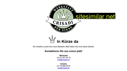 crisadi.ch alternative sites