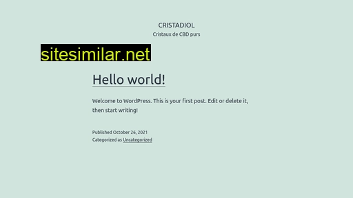 cristadiol.ch alternative sites