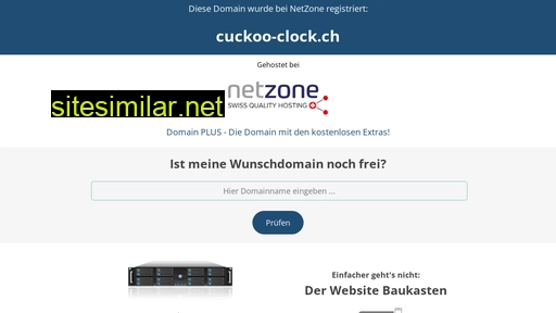 cuckoo-clock.ch alternative sites