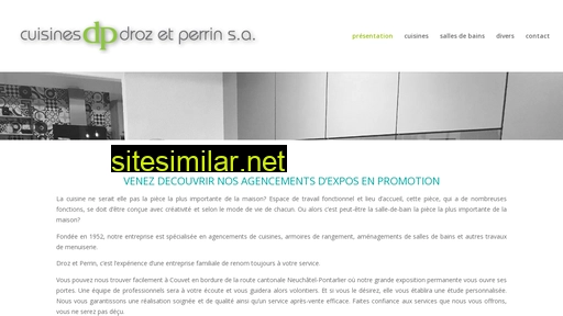 cuisines-droz-perrin.ch alternative sites