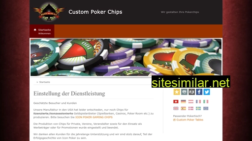 custompokerchips.ch alternative sites