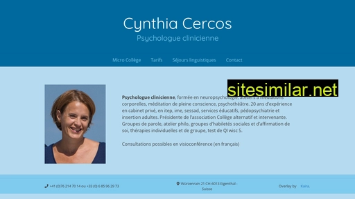 cynthia-cercos.ch alternative sites
