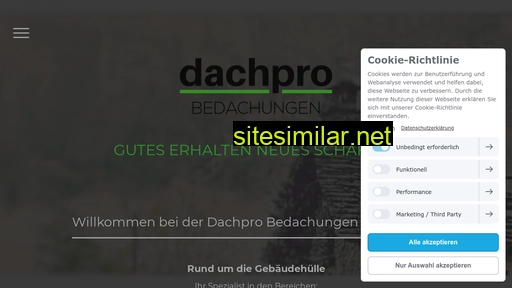 dachpro.ch alternative sites