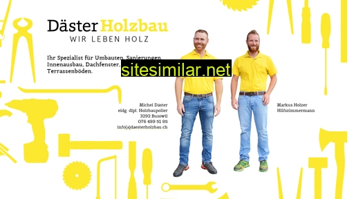 daesterholzbau.ch alternative sites