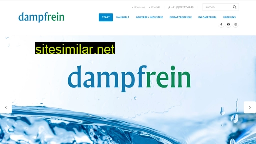 dampfrein.ch alternative sites