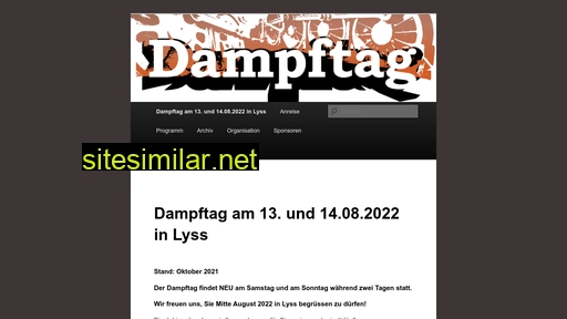 dampftag.ch alternative sites