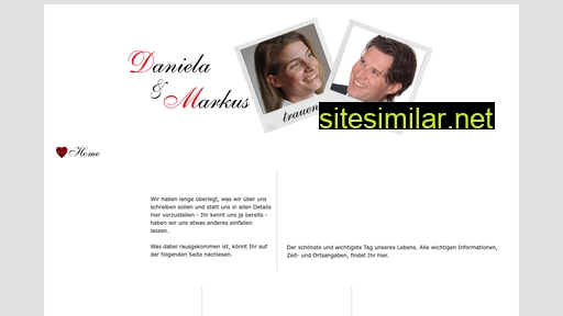 Daniela-und-markus-heiraten similar sites