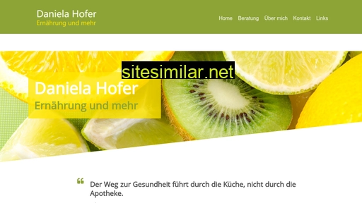 danielahofer.ch alternative sites