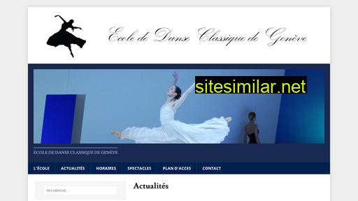 danse-classique-geneve.ch alternative sites