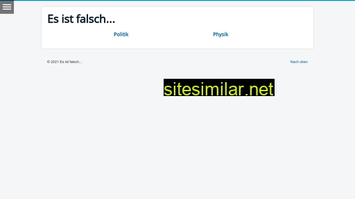 dasistfalsch.ch alternative sites