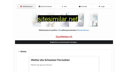 daswetter.ch alternative sites