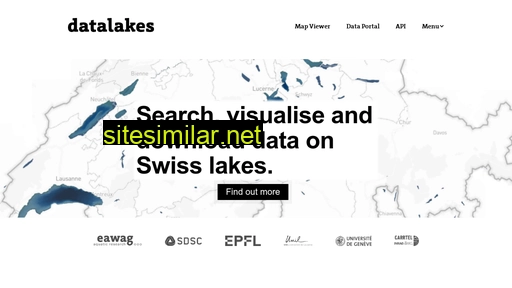 Datalakes-eawag similar sites