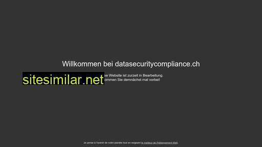 datasecuritycompliance.ch alternative sites