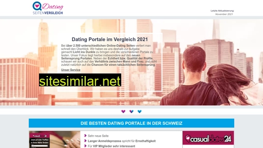 dating.seitenvergleich.ch alternative sites