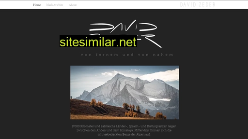 davidzeder.ch alternative sites