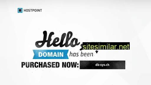db-sys.ch alternative sites