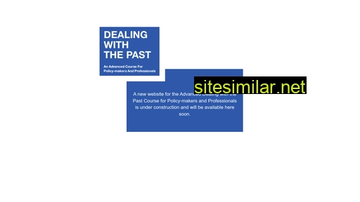 dealingwiththepast.ch alternative sites