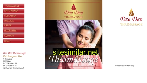 dee-dee-thaimassage.ch alternative sites