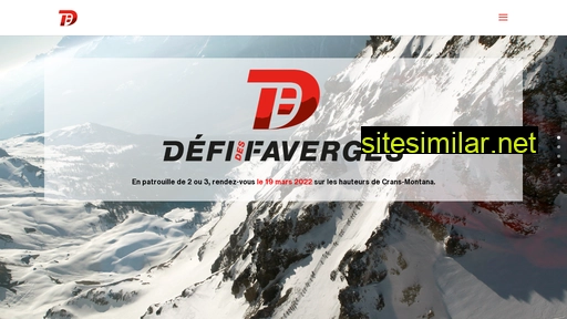 defidesfaverges.ch alternative sites