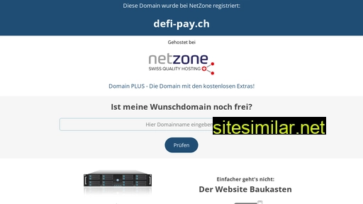 defi-pay.ch alternative sites