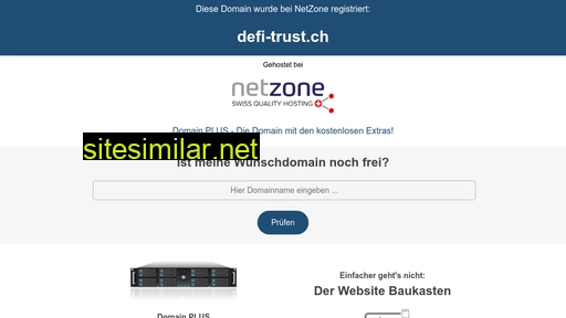 defi-trust.ch alternative sites