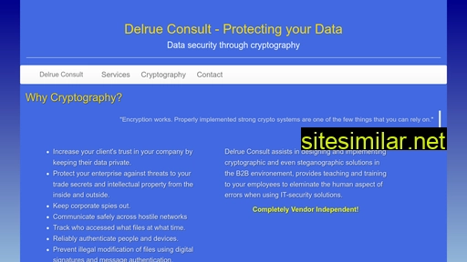 Delrue-consult similar sites