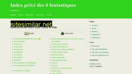 demarinis.ch alternative sites