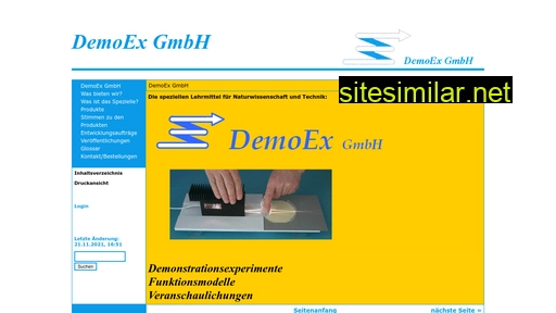 Demoex similar sites