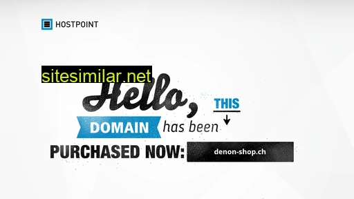 denon-shop.ch alternative sites