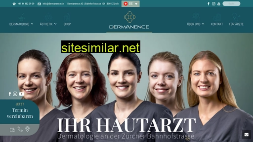dermanence.ch alternative sites