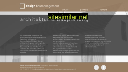 designbaumanagement.ch alternative sites