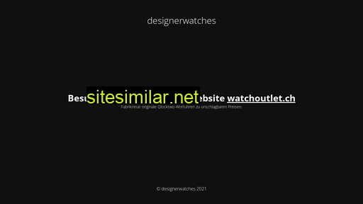 designerwatches.ch alternative sites