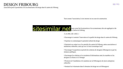 designfribourg.ch alternative sites