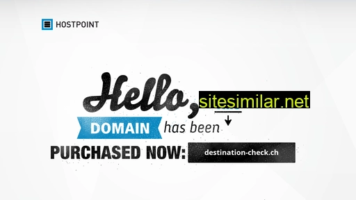 destination-check.ch alternative sites
