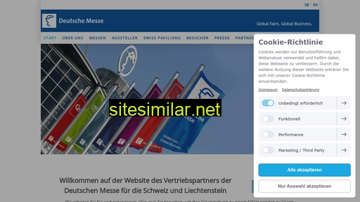deutschemesse.ch alternative sites