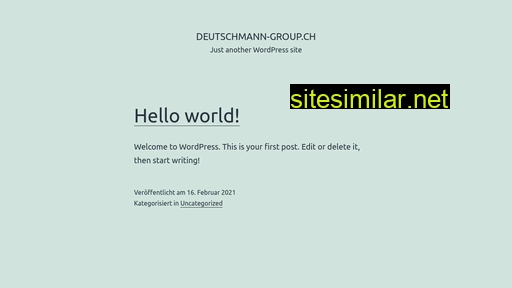 deutschmann-group.ch alternative sites