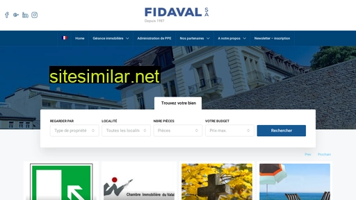 dev.fidaval.ch alternative sites